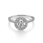 Transcend Diamond Engagement Ring - Dracakis Jewellers